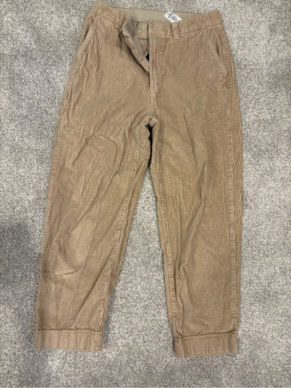 Patagonia Women's Corduroy Ankle Pants in Light Brown